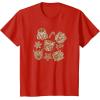 Transformers Christmas Gingerbread Cookies T-Shirt(Red)