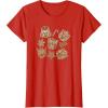 Transformers Christmas Gingerbread Cookies T-Shirt(Red)