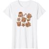 Transformers Christmas Gingerbread Cookies T-Shirt(White)