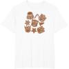 Transformers Christmas Gingerbread Cookies T-Shirt(White)
