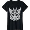 Transformers Decepticons Detailed Logo T-Shirt Small(Black)
