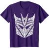 Transformers Decepticons Detailed Logo T-Shirt Small(Purple)
