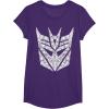 Transformers Decepticons Detailed Logo T-Shirt Small(Purple)