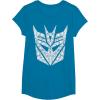 Transformers Decepticons Detailed Logo T-Shirt Small(Sapphire Blue)