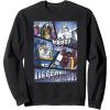 Transformers Decepticons Cut Up Panels Sweatshirt(Black)