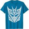 Transformers Decepticons Detailed Logo T-Shirt Small(Sapphire Blue)