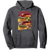 Transformers Father’s Day Vintage Autobots Line Up Dad Is Pullover Hoodie(Dark Heather Grey)