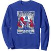 Transformers Optimus Prime Autobots Never Give Up Sweatshirt(Royal Blue)