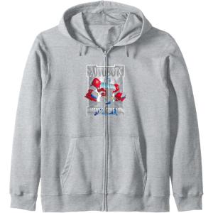 Transformers Optimus Prime Autobots Never Give Up Zip Hoodie(Heather Grey)