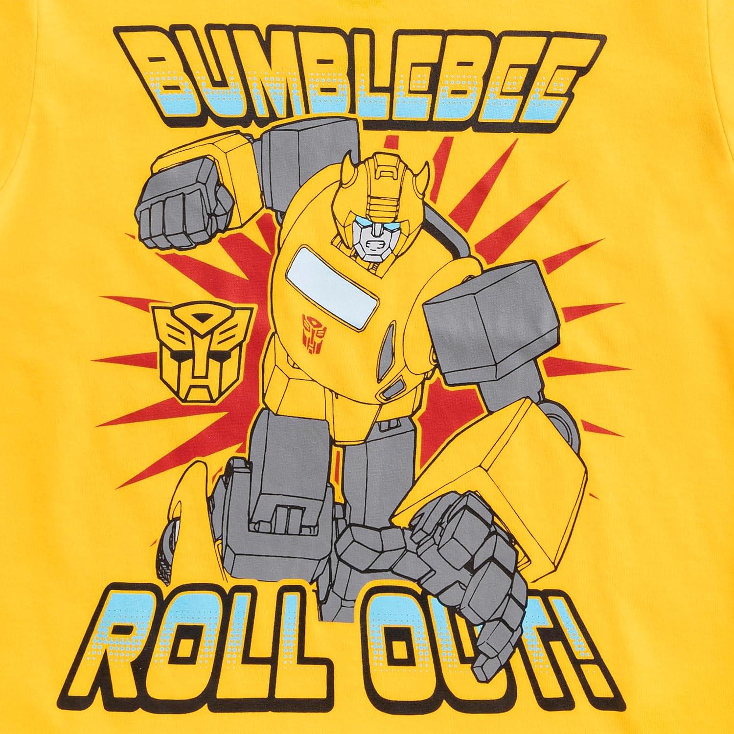 imageTransformers One Hasbro Boys 3 Pack Short Sleeve TShirts for Little KidsBlue