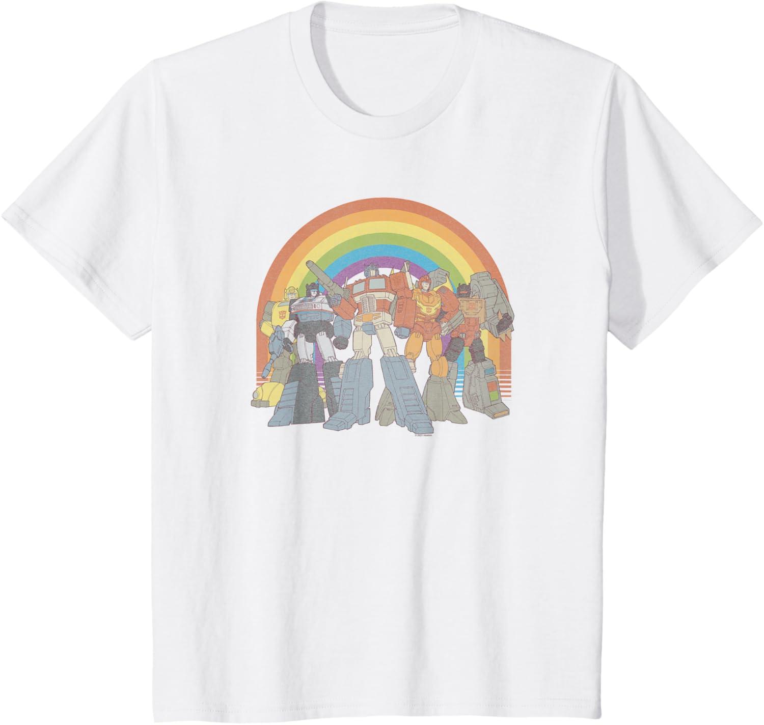 imageTransformers Pride Rainbow Heroes Unite TShirtWhite