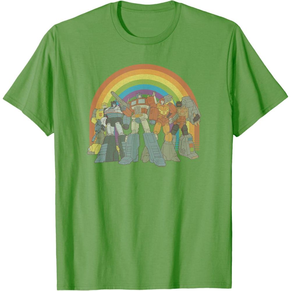 imageTransformers Pride Rainbow Heroes Unite TShirtGrass Green