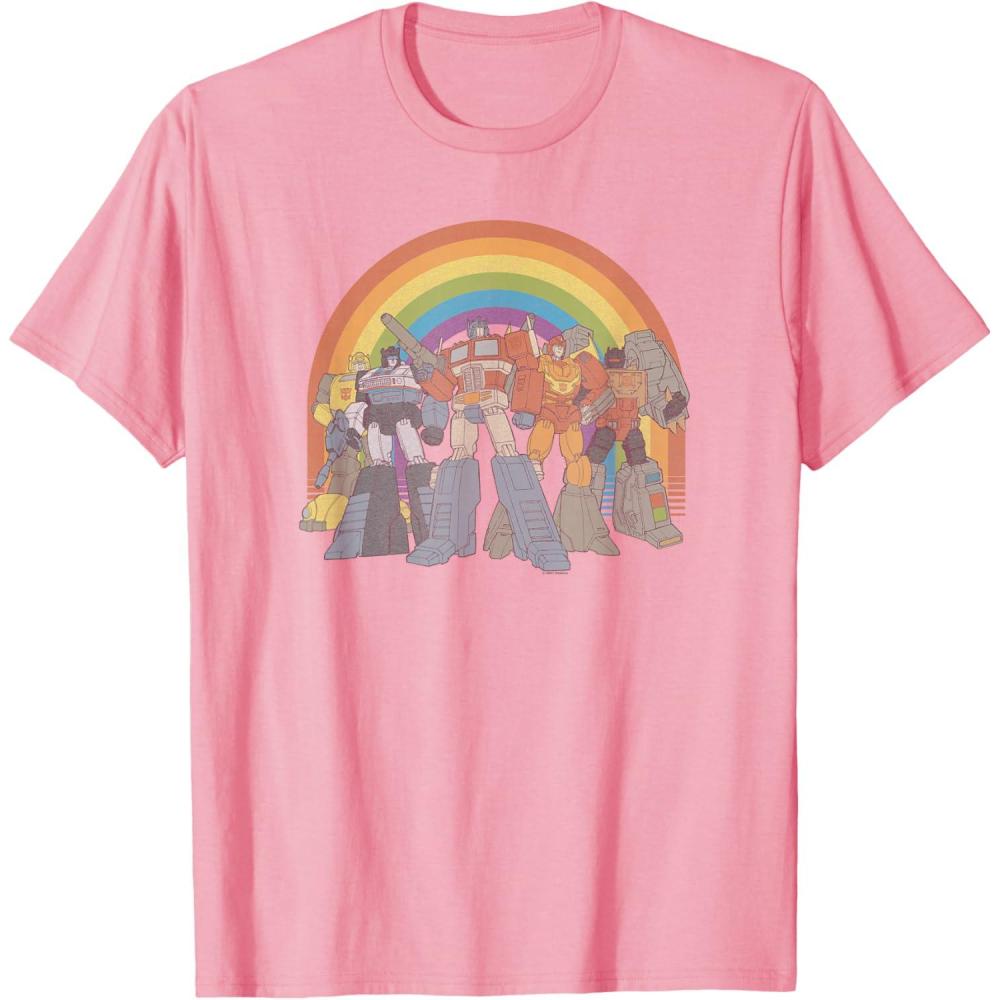 imageTransformers Pride Rainbow Heroes Unite TShirtPink