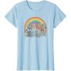 Transformers Pride Rainbow Heroes Unite T-Shirt(Baby Blue)