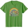 Transformers Pride Rainbow Heroes Unite T-Shirt(Grass Green)