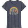 Transformers Pride Rainbow Heroes Unite T-Shirt(Heather Blue)
