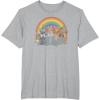 Transformers Pride Rainbow Heroes Unite T-Shirt(Heather Grey)