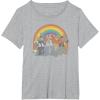 Transformers Pride Rainbow Heroes Unite T-Shirt(Heather Grey)