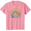 Transformers Pride Rainbow Heroes Unite T-Shirt(Pink)