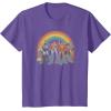 Transformers Pride Rainbow Heroes Unite T-Shirt(Purple Heather)
