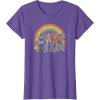 Transformers Pride Rainbow Heroes Unite T-Shirt(Purple Heather)