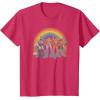 Transformers Pride Rainbow Heroes Unite T-Shirt(Red Heather)