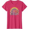 Transformers Pride Rainbow Heroes Unite T-Shirt(Red Heather)