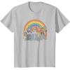 Transformers Pride Rainbow Heroes Unite T-Shirt(Silver Grey)