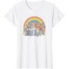 Transformers Pride Rainbow Heroes Unite T-Shirt(White)