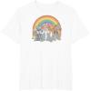 Transformers Pride Rainbow Heroes Unite T-Shirt(White)