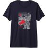 Transformers Megatron Master Of Destruction Color Pop Premium T-Shirt(Navy Blue)