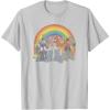Transformers Pride Rainbow Heroes Unite T-Shirt(Silver Grey)