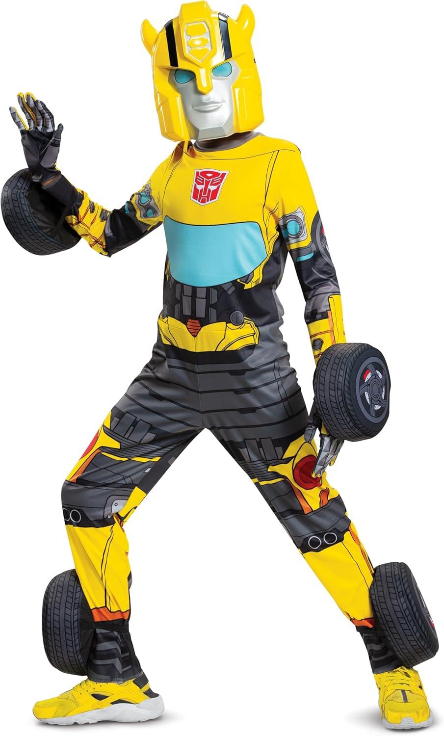 imageHasbro Transformers Child Bumblebee Converting Costume
