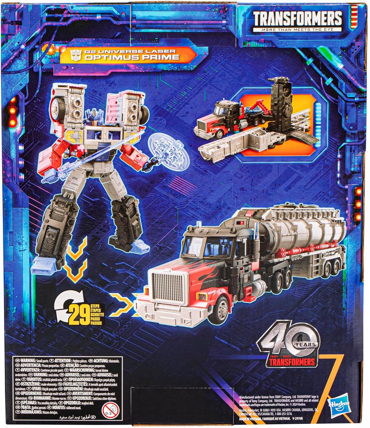 imageTransformers Legacy United Leader Class G2 Universe Laser Optimus Prime 75inch Converting Action Figure 8