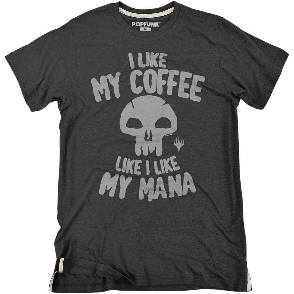 imagePopfunk Official Game Night Adult Unisex Classic RingSpun TShirt CollectionThe Black Mana Dark Ash
