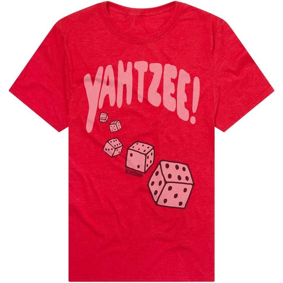 imagePopfunk Official Game Night Adult Unisex Classic RingSpun TShirt CollectionThe Highest Roll Red