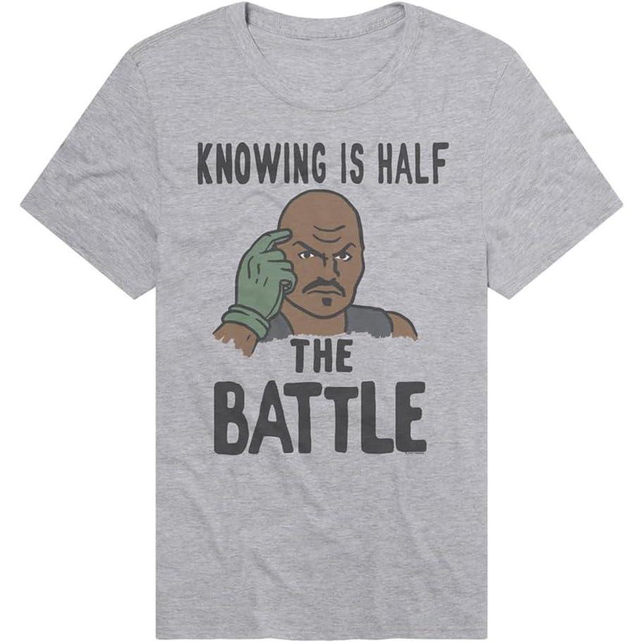 imagePopfunk Official Game Night Adult Unisex Classic RingSpun TShirt CollectionThe Og Action Figure Grey Heather