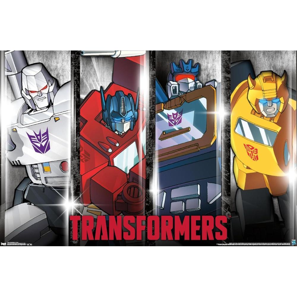 imageTrends International Hasbro Transformers Classic Wall Poster 22375quot x 34quot Premium Unframed VersionPremium Unframed Version