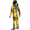 Bumblebee Muscle Costume for Kids, Official Transformers Rise of the Beasts Padded Costume and Mask