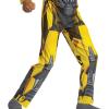 Bumblebee Muscle Costume for Kids, Official Transformers Rise of the Beasts Padded Costume and Mask