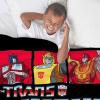 CafePress Transformers Sound of The 80S Throw Blanket Super Soft Fleece Plush Throw Blanket, 60″x50″(Transformers Autobots Decepticons Throw Blanket)