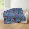 CafePress Transformers Sound of The 80S Throw Blanket Super Soft Fleece Plush Throw Blanket, 60″x50″(Transformers Vintage Pattern Throw Blanket)