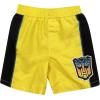 Dreamwave Transformers Bumblebee Raglan Costume Swim Rash Guard Swim Trunks Set Yellow