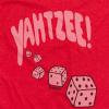 Popfunk Official Game Night Adult Unisex Classic Ring-Spun T-Shirt Collection(The Highest Roll – Red)