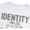 Popfunk Official Game Night Adult Unisex Classic Ring-Spun T-Shirt Collection(The Idenity Crisis – White)