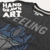 Popfunk Official Game Night Adult Unisex Classic Ring-Spun T-Shirt Collection(The Optomistic Prime – Dark Ash)