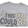 Popfunk Official Game Night Adult Unisex Classic Ring-Spun T-Shirt Collection(The Spelling Bee – Grey Heather)