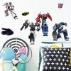 RoomMates RMK4231SCS Transformers All Time Favorites Peel and Stick Wall Decals,blue, red, yellow
