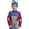 Toddlers Muscle Transformer Costumes for Boys, Padded Character Jumpsuit(Optimus Prime Muscle)