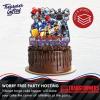 Treasures Gifted Officially Licensed Transformers Cake Topper – Transformers Cake Decorations – Transformers Party Supplies – Transformers Birthday Party Supplies – Transformers Birthday Decorations